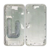 Apple iPhone 16 Plus - Mittelrahmen + Ein-/Ausschalter + Lautstärketasten (White)
