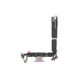 Apple iPhone 16 Plus - Ladestecker Ladebuchse + Flex Kabel (Pink)