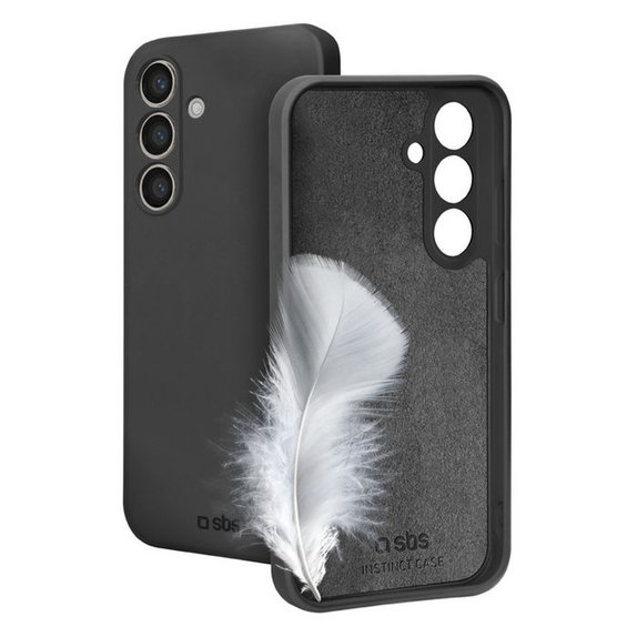 SBS - Hülle Instinct für Samsung Galaxy A36 5G, schwarz