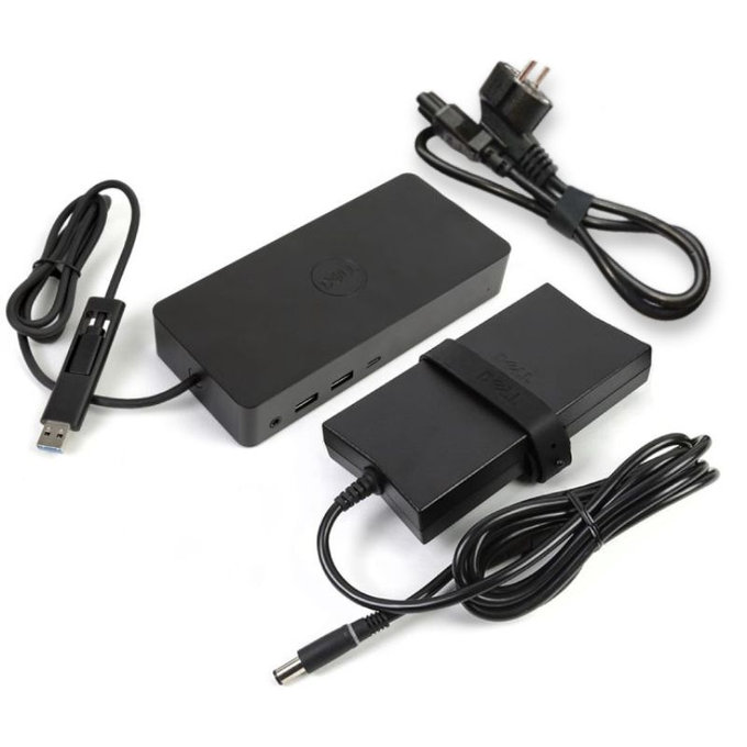 Dell D6000 - Dockingstation (USB-C) + 130W Adapter Refurbished