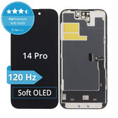 Apple iPhone 14 Pro - LCD Display + Touchscreen Front Glas + Rahmen Soft OLED FixPremium 120Hz