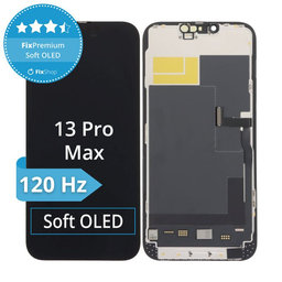 Apple iPhone 13 Pro Max - LCD Display + Touchscreen Front Glas + Rahmen Soft OLED FixPremium 120Hz