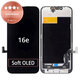 Display für iPhone 16e, Touchscreen-Glas mit Rahmen, Refurbished