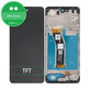 Motorola Moto G04 - LCD Display + Touchscreen Front Glas + Rahmen (Black) TFT