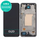 Samsung Galaxy A35 A356B - LCD Display + Touchscreen Front Glas + Rahmen (Awesome Iceblue) OLED