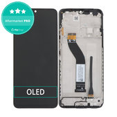 Xiaomi Redmi 14C 4G, Poco C75 - LCD Display + Touchscreen Front Glas + Rahmen (Midnight Black) OLED