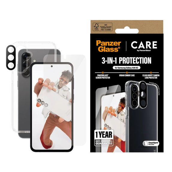 Bundle 3-in-1 für Samsung A26 5G, CARE
