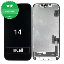 Apple iPhone 14 - LCD Display + Touchscreen Front Glas + Rahmen InCell HD+