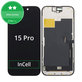 Apple iPhone 15 Pro - LCD Display + Touchscreen Front Glas + Rahmen InCell HD+
