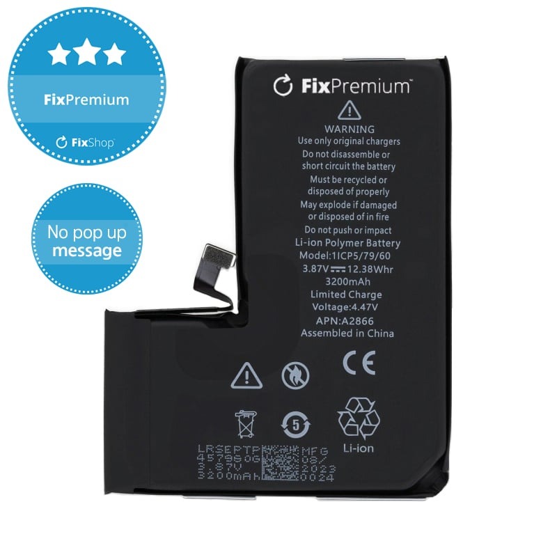 Batterie für iPhone 14 Pro, 3200mAh, DIAGNOSTIC | FixShop