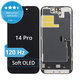 Display Soft OLED für iPhone 14 Pro, Touchscreen-Glas mit Rahmen, DIAGNOSTIC