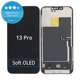 Apple iPhone 13 Pro - LCD Display + Touchscreen Front Glas + Rahmen Soft OLED FixPremium JCID