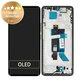 Xiaomi Redmi Note 14 Pro 5G 24090RA29G - LCD Display + Touchscreen Front Glas + Rahmen (Midnight Black) - 56002300O1600 Genuine Service Pack