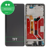 Honor Magic7 Lite - LCD Display + Touchscreen Front Glas + Rahmen (Black) TFT