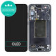 Samsung Galaxy S25 Plus - LCD Display + Touchscreen Front Glas + Rahmen (Blueblack) OLED
