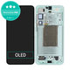 Samsung Galaxy S25 Plus - LCD Display + Touchscreen Front Glas + Rahmen (Mint) OLED