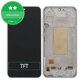 Samsung Galaxy A36 A366E - LCD Display + Touchscreen Front Glas + Rahmen (Awesome Lavender) TFT