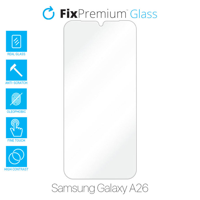 FixPremium Glass - Gehärtetes Glas für Samsung Galaxy A26 A266E