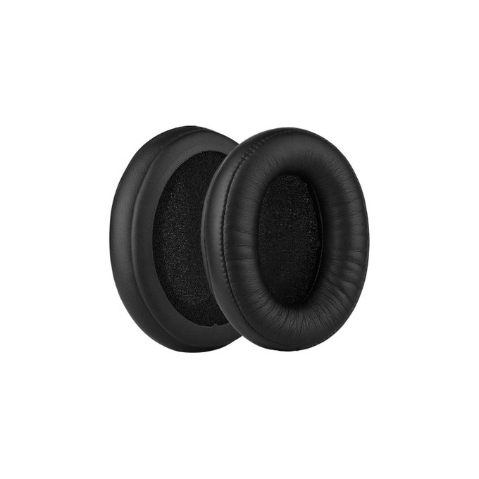 Ersatz-Ohrpolster für HyperX Cloud Alpha, Memory-Schaumstoff + PU-Leder, Schwarz, 1 Paar