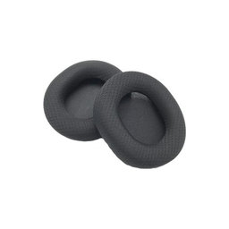 Ersatz-Ohrpolster für SteelSeries Arctis, Memory-Schaumstoff + Textil, Schwarz, 1 Paar
