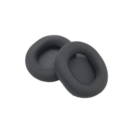 Ersatz-Ohrpolster für SteelSeries Arctis, Memory-Schaumstoff + Textil, Schwarz, 1 Paar