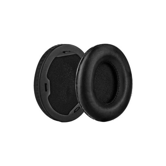 Ersatz-Ohrpolster für Beats Studio 1, Memory-Schaumstoff + PU-Leder, Schwarz, 1 Paar