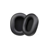 Ersatz-Ohrpolster für Sony MDR-7506, Memory-Schaumstoff + PU-Leder, Schwarz, 1 Paar