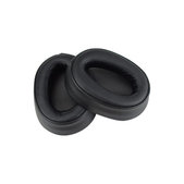 Ersatz-Ohrpolster für Sony WH-H900N, Memory-Schaumstoff + PU-Leder, Schwarz, 1 Paar