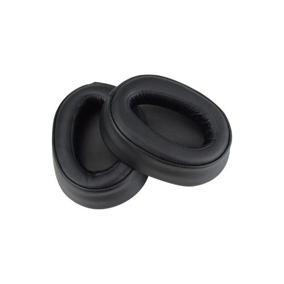 Ersatz-Ohrpolster für Sony WH-H900N, Memory-Schaumstoff + PU-Leder, Schwarz, 1 Paar