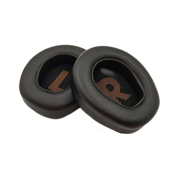 Ersatz-Ohrpolster für JBL Quantum 400, Memory-Schaumstoff + PU-Leder, Schwarz, 1 Paar