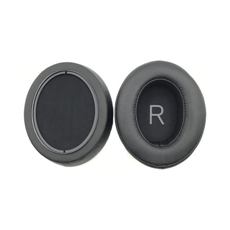Ersatz-Ohrpolster für Sennheiser Momentum 3.0, Memory-Schaumstoff + PU-Leder, Schwarz, 1 Paar