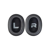 Ersatz-Ohrpolster für AKG K361, K371, Memory-Schaumstoff + PU-Leder, Schwarz, 1 Paar