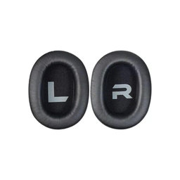 Ersatz-Ohrpolster für AKG K361, K371, Memory-Schaumstoff + PU-Leder, Schwarz, 1 Paar
