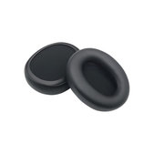 Ersatz-Ohrpolster für Skullcandy Crusher ANC 2, Memory-Schaumstoff + PU-Leder, Schwarz, 1 Paar