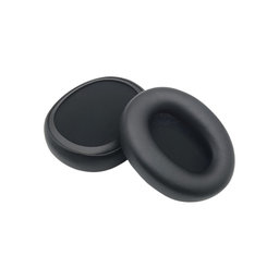 Ersatz-Ohrpolster für Skullcandy Crusher ANC 2, Memory-Schaumstoff + PU-Leder, Schwarz, 1 Paar