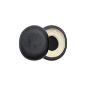 Ersatz-Ohrpolster für Jabra Evolve2 65UC, Elite 45H, Memory-Schaumstoff + PU-Leder, Schwarz, 1 Paar