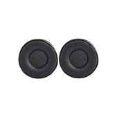 Ersatz-Ohrpolster für Jabra MOVE Wireless, PU-Leder, Schwarz, 1 Paar