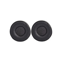 Ersatz-Ohrpolster für Jabra MOVE Wireless, PU-Leder, Schwarz, 1 Paar