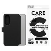 Hülle Wallet Tango Two-In-One mit QI für Samsung Galaxy S25 Edge, Schwarz, PanzerGlass