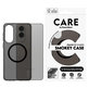 Hülle Smokey mit schwarzem QI für Samsung Galaxy S25 Edge, Schwarz, PanzerGlass