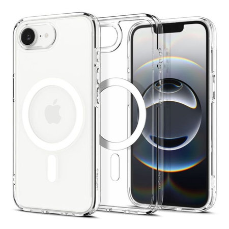 Spigen - Hülle Ultra Hybrid MagSafe für iPhone 16e, weiß