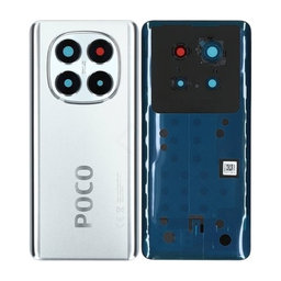 Xiaomi Poco X7 24095PCADG - Akkudeckel (Silver) - 5600060O16P00 Genuine Service Pack