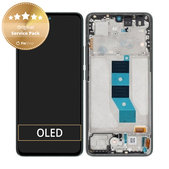 Xiaomi Poco M7 Pro 5G - LCD Display + Touchscreen Front Glas + Rahmen (Green) - 5600060O17P00 Genuine Service Pack