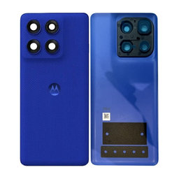 Motorola Edge 60 Pro - Akkudeckel (Dazzling Blue) - 5D68C30059 Genuine Service Pack