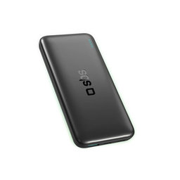 SBS - PowerBank 10000mAh, 10W, Infinity, LiFePO4, USB-C/USB-A, schwarz