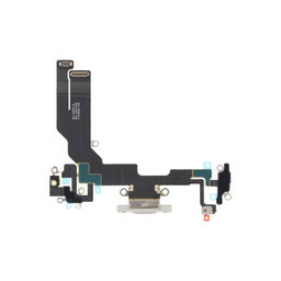 Apple iPhone 16e - Ladestecker Ladebuchse + Flex Kabel (White)