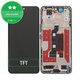Honor 200 - LCD Display + Touchscreen Front Glas + Rahmen (Black) TFT