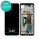 Motorola Edge 60 Fusion - LCD Display + Touchscreen Front Glas + Rahmen (Amazonite) OLED