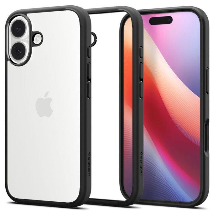 Spigen - Ultra Hybrid Case für iPhone 17, Matte Black