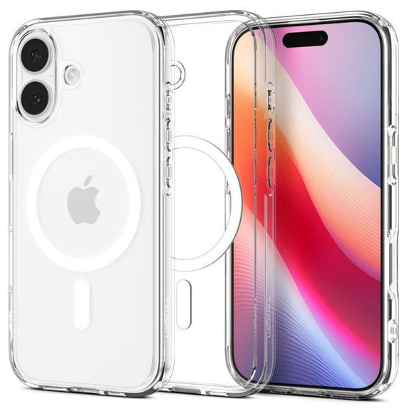 Spigen - Ultra Hybrid Case mit MagSafe für iPhone 17, Weiß